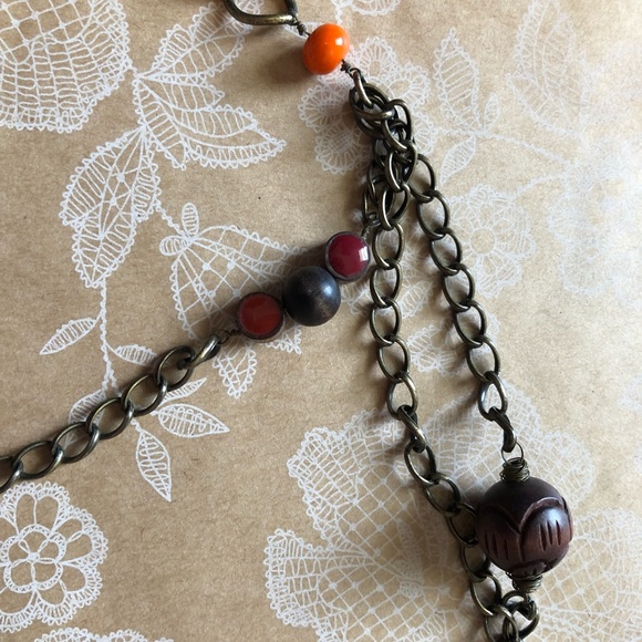 Lucky Brand Layered Necklace, Bronze - Picture 2 of 5